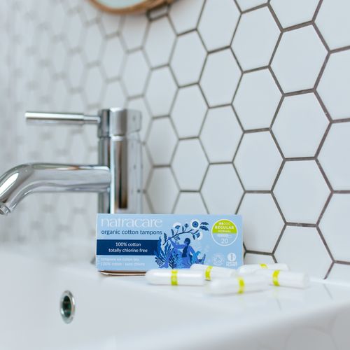 Natracare Organic Non-Applicator Tampons Regular
