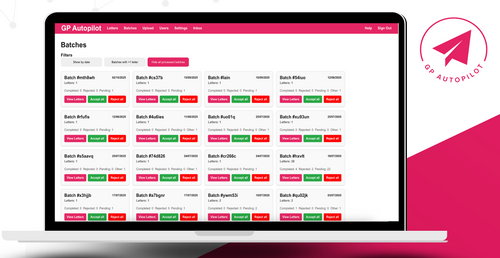 GP Autopilot: Automated Letter Coding -  Stand F54