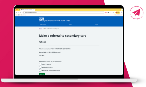 GP Autopilot: Automated Referrals - Stand F54