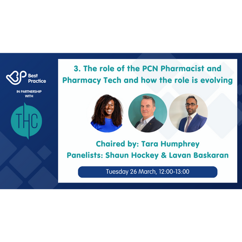 The role of the PCN Pharmacist and Pharmacy Tech and how the role is evolving