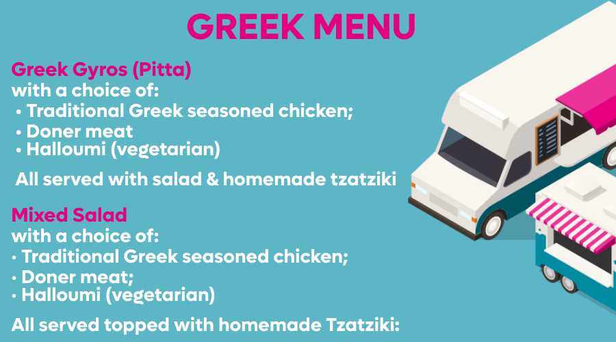Greek Menu