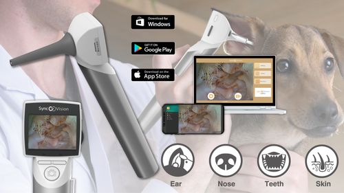 Multifunctional VET Otoscope with Wifi