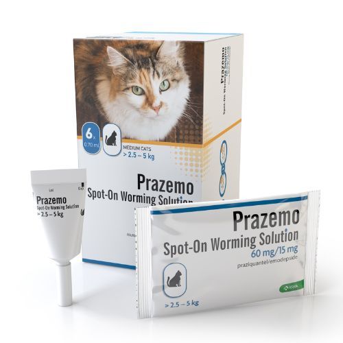 Krka adds Prazemo® spot-on cat wormer to parasiticide portfolio