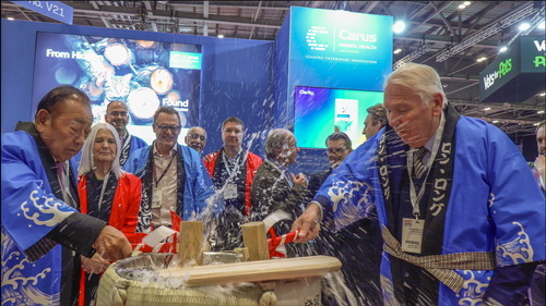 Carus Animal Health Returns to BVA Live with Popular Sake Sampling Event