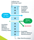 Cation Exchange Membranes for Hydrogen Applications - FORBLUE™ S-SERIES