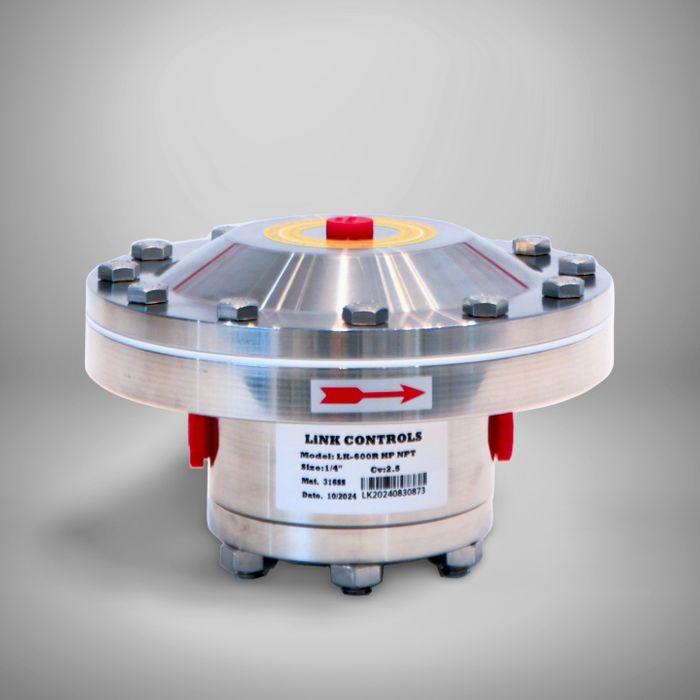 Pneumatic Back Pressure Valve