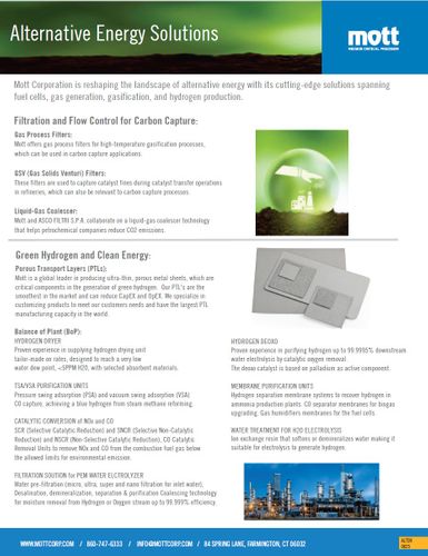 Alternative Energy Solutions