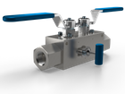 Double Block & Bleed Hydrogen Valves