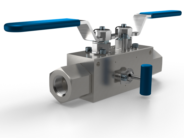 Double Block & Bleed Hydrogen Valves