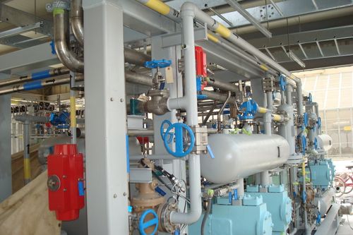 Hydrogen compression, trailer filling and unloading