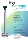 Vacuum Jacketed Bellow Seal Hydrogen Valve