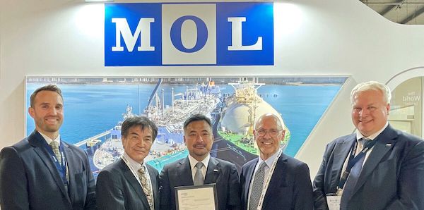 Mitsubishi Shipbuilding and MOL Awarded DNV AiP for New LCO2 Carrier