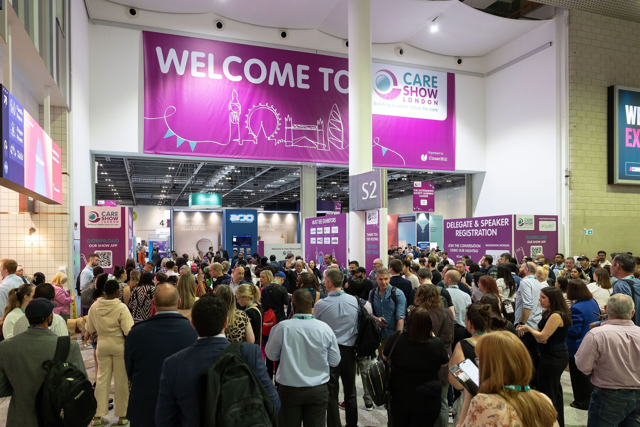Doors opening at care show london 2025