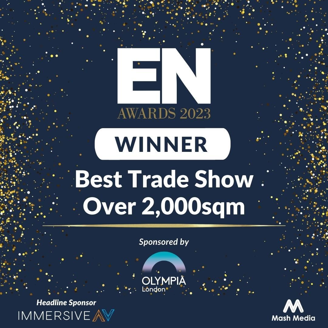 EN AWARDS 2023 | Best Tradeshow Over 2,000sqm WINNER