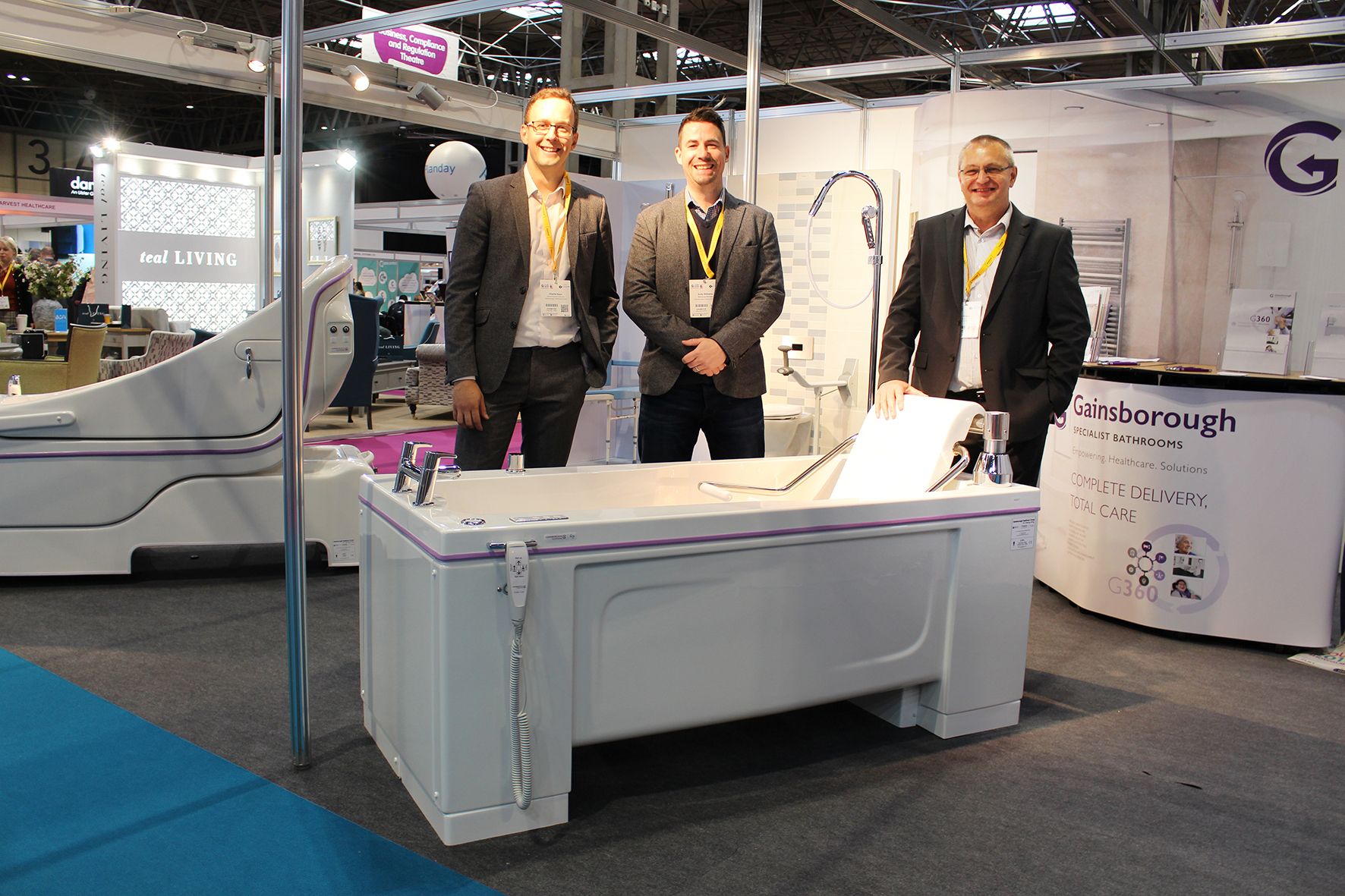 Gainsborough Specialist Bathrooms to deliver unparalleled holistic showcase at Care Show 2021