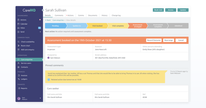 CareHQ CRM