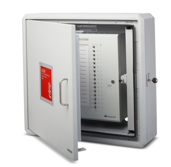 Emergency Evacuation (EACIE)™ Designed in accordance with BS8629, houses evacuation alert control and indicating equipment