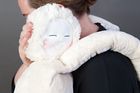 Sensory companion doll for dementia HUG by LAUGH