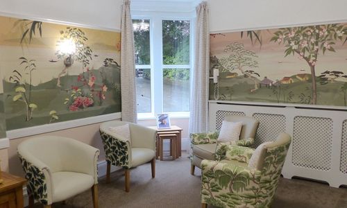 Nature Mural Design for Quiet Lounge at Hengrove Lodge Care Home