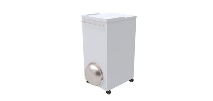 Easy Clean Bedside Lockers