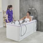 Alera fixed height bathing system with transfer seat