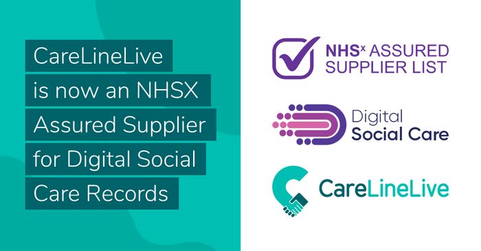 CareLineLive is now NHSX accredited as a DSCR provider for Home Care Agencies – save up to 50% of costs for the first year