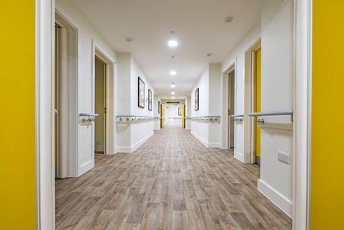 A Vinyl Floor that Performs at Cale View Care Home