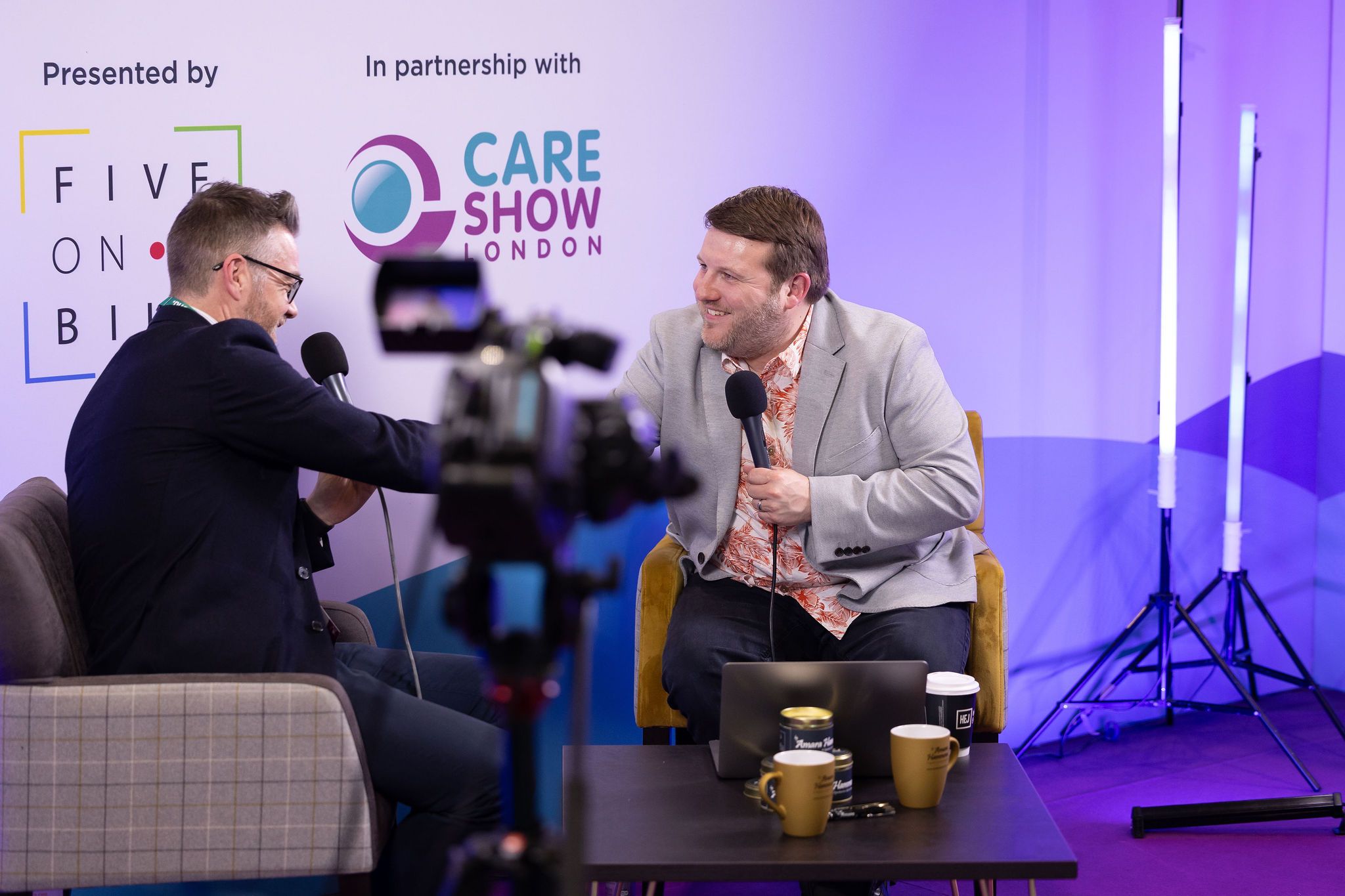 Caring Conversations with Five on a Bike