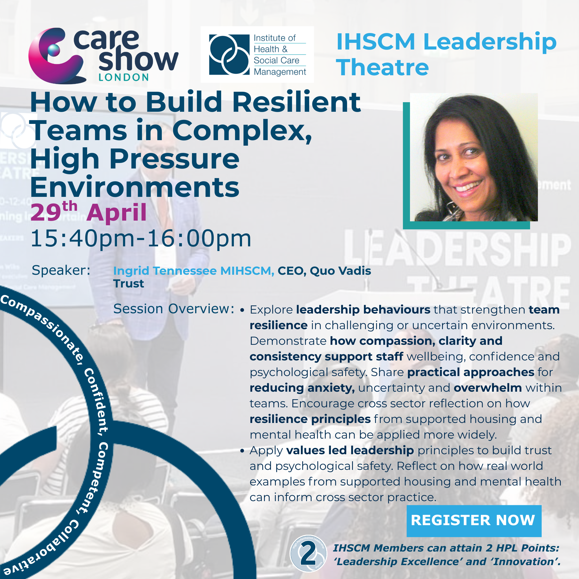 How to build resilient teams in complex, High Pressure Environments