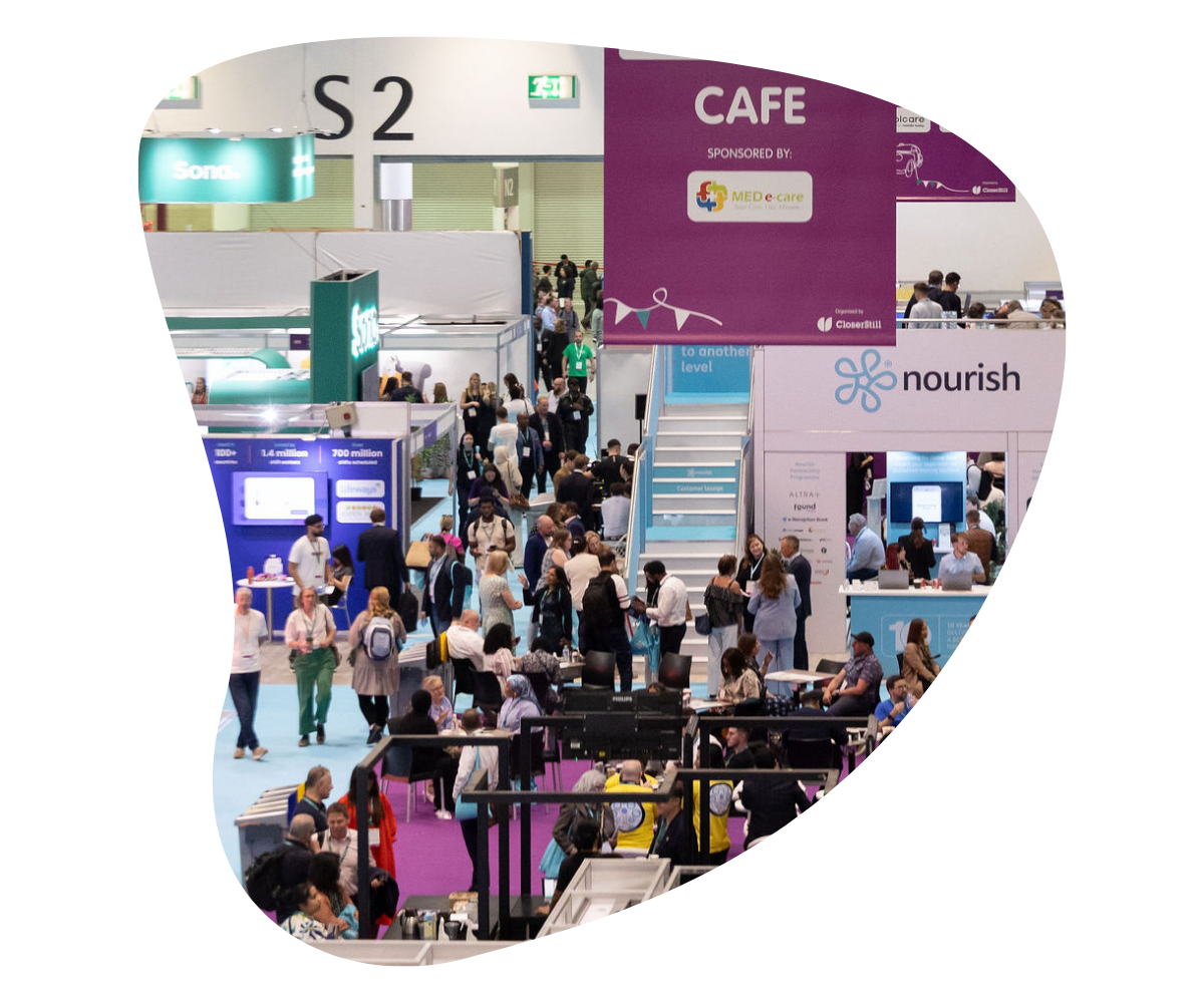 Three panellists speaking