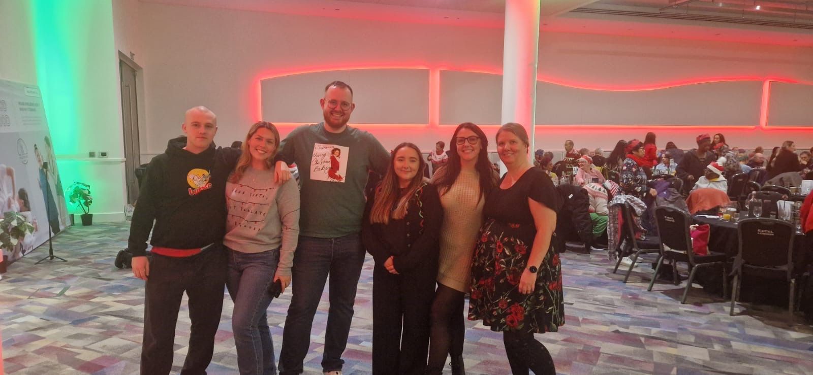 Care Show team volunteering at ODAC