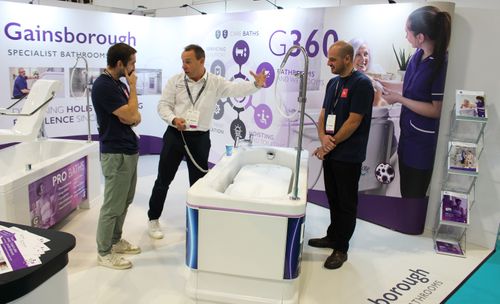 Bathrooms to increase care and reduce costs – G360 services from Gainsborough at Care Show London