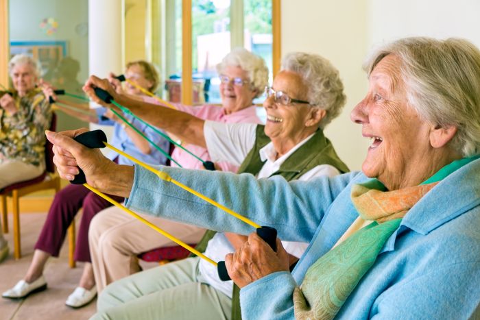 Exercising Wellbeing - Activity of the month at Care Home Magazine