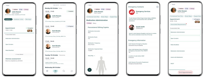 Mobile First Home Care with Nourish Better Care at Home