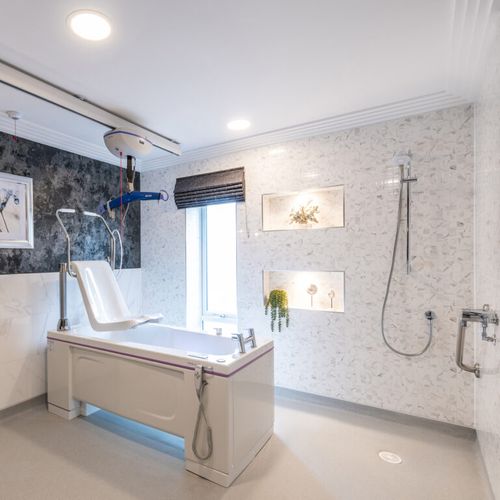 Accessible specialist bathrooms 