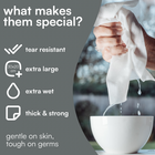 Unscented Body Wipes