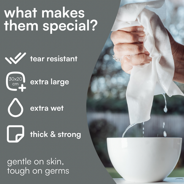 Unscented Body Wipes