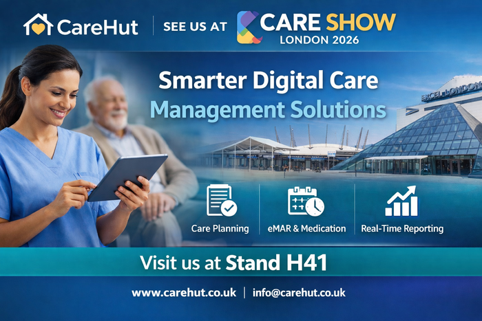 CareHut Showcases Smarter Digital Care Management Solutions at Care Show London