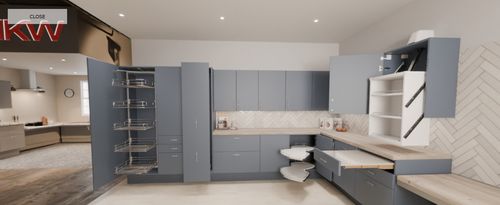 AKW Expand Virtual Showroom with New Accessible Kitchens