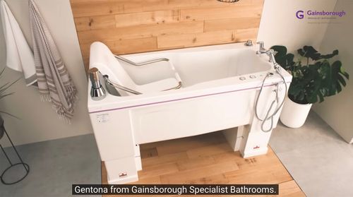  The hi-lo Gentona bath - advanced performance for care homes | Gainsborough Specialist Bathrooms