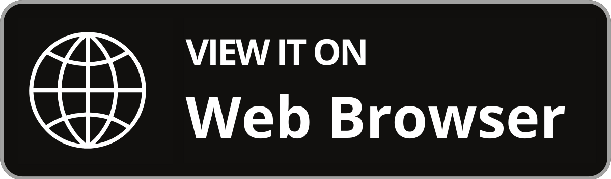 Black 'view it on web browser' button 