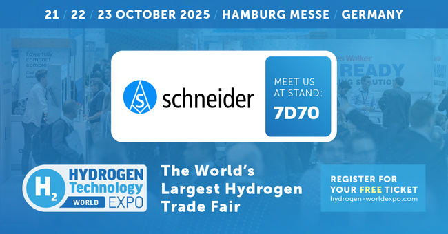 AS-Schneider at the Hydrogen Technology World Expo 2025 in Hamburg