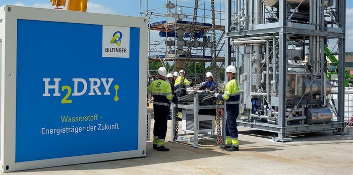 Hydrogen treatment, such as H2Dry Technology