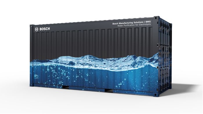 BMG Pure Water System for electrolysis