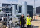 Hydrogen purification and drying for high-purity H₂