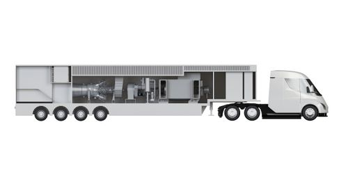 MGT8000 Hydrogen Gas Turbine