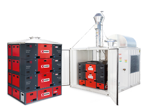 GFS / X-Tower - HIGH EFFICIENT GAS FILLING SYSTEM UP TO 900 BAR - PLUG & BOOST