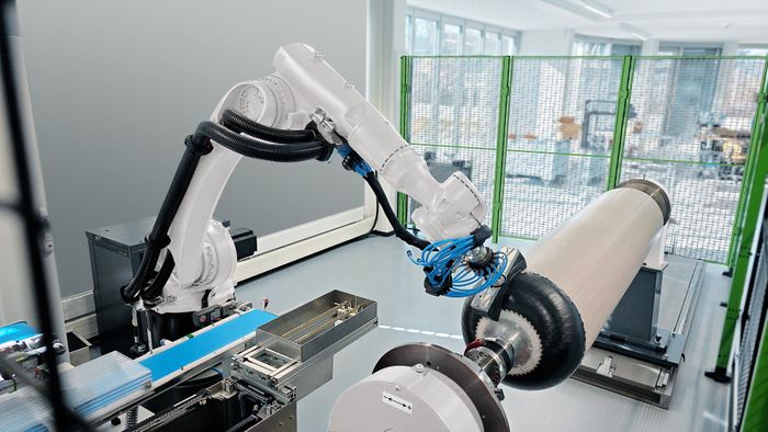 SAMBA Pro PV - production equipment for dome reinforcements
