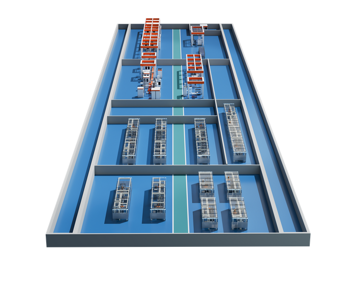 ALK Hydrogen Generation Electrolyzer  Assembely &Test Line