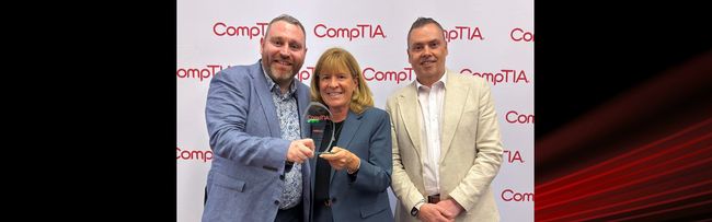 Firebrand win CompTIA Pathway Champion Award for Data 2024! 